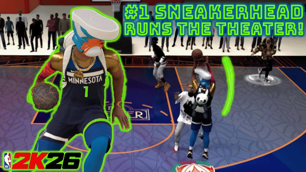 SNEAKERHEAD RUNS THE THEATER!