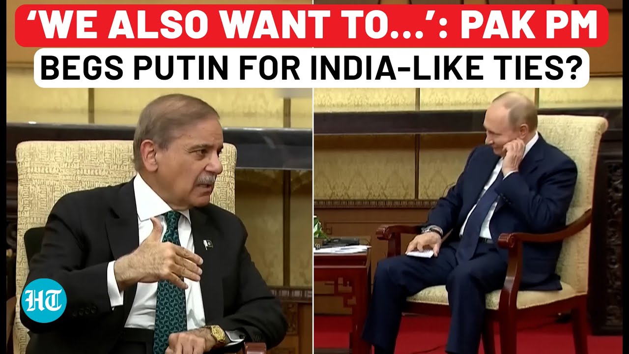 Pakistan PM Calls India-Russia Relations &lsquo;Perfectly Fine&rsquo;, Openly Requests Putin For Similar Ties