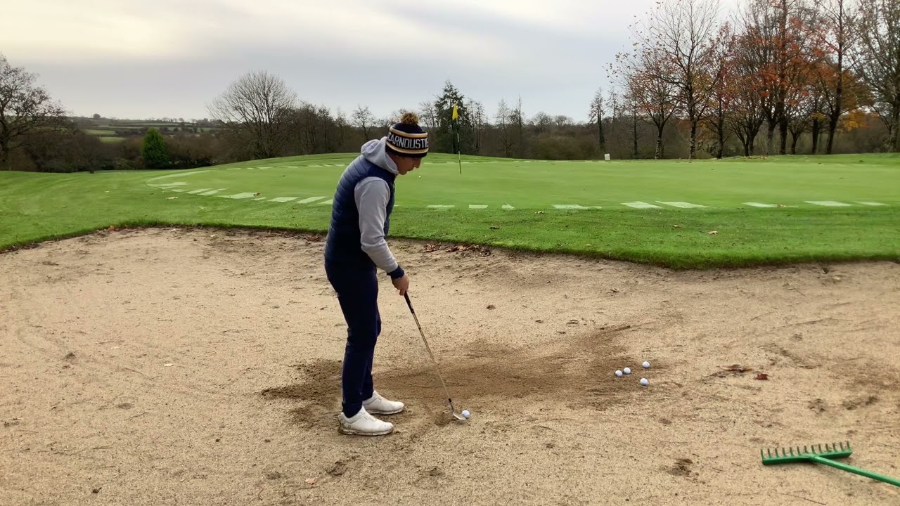 Hard Sand Bunker Technique