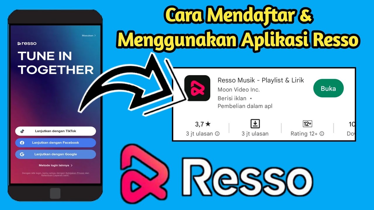 Cara Daftar dan Cara Menggunakan Aplikasi Resso Music Terbaru 2025
