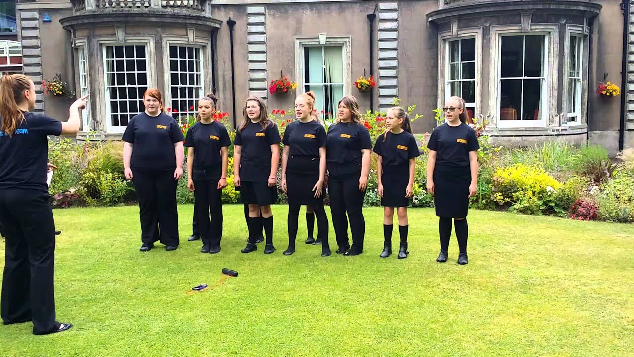 Deansfield Community School perform live at Compton Hospice