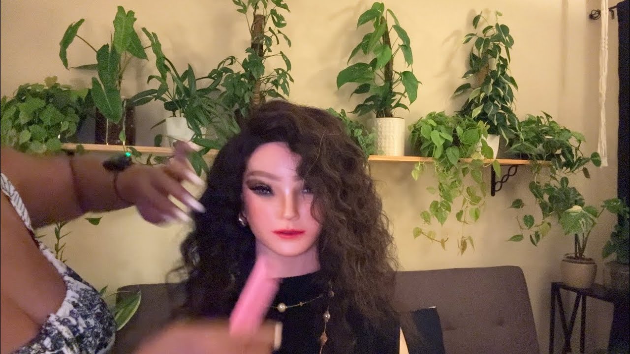 Curly Hairstyle | ASMR | Hair & Makeup 💄 Hairstyling, Perfectionist, Hair Fixing, Finishing Touches