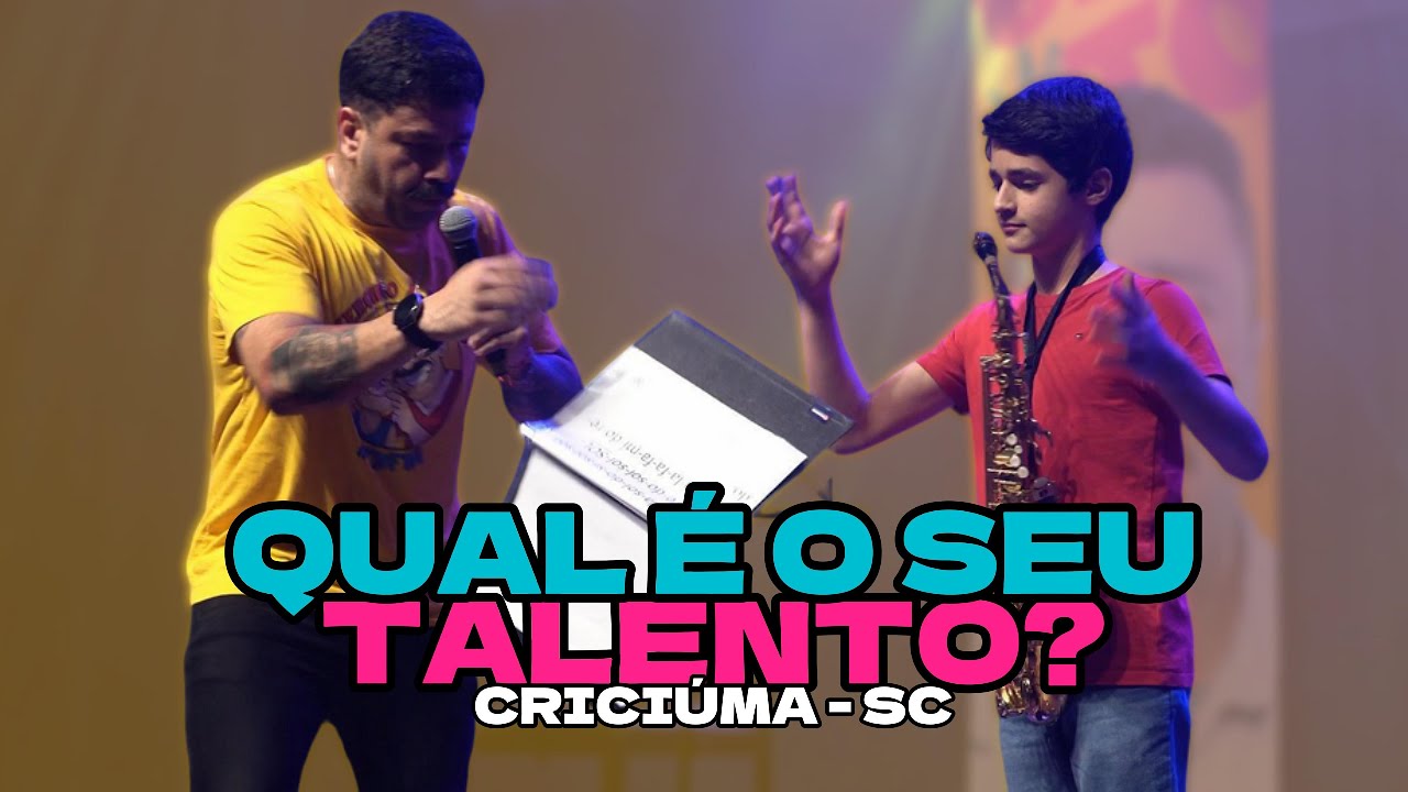 SERGINHO LACERDA - QUAL SEU TALENTO, CRICIÚMA?
