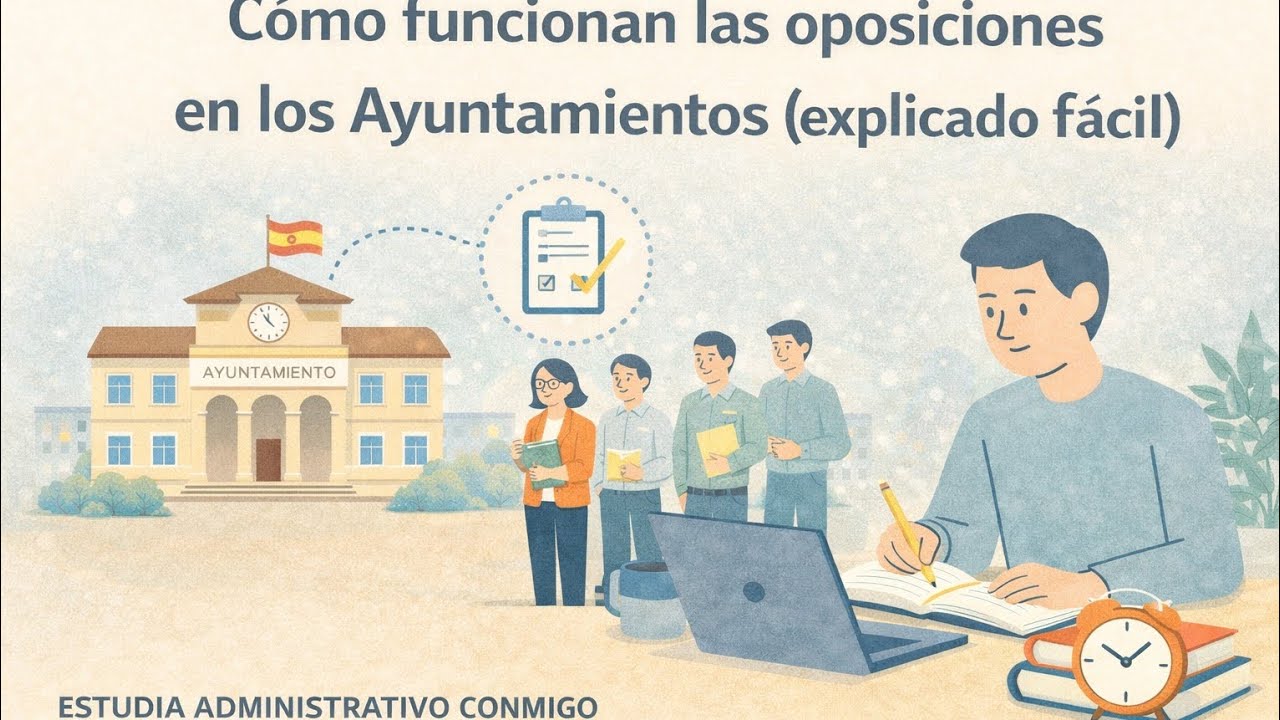 Cómo funcionan las oposiciones en los Ayuntamientos (explicado fácil)