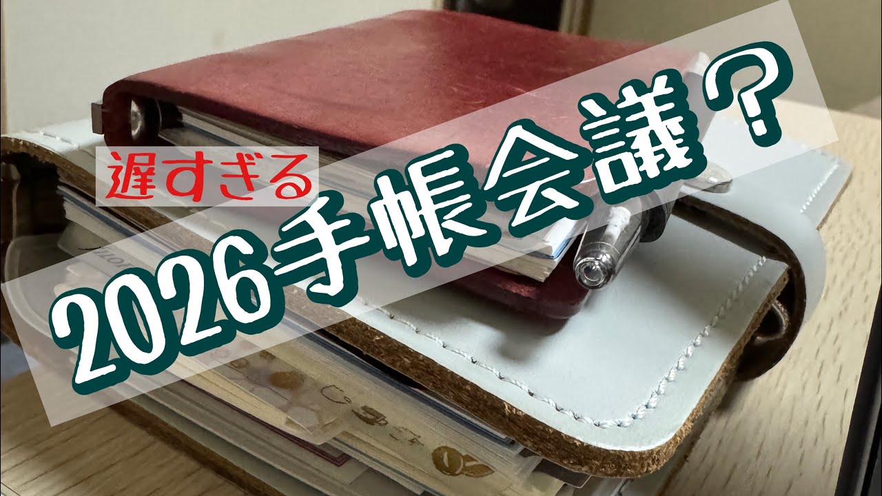 【記入例あり】今年の手帳はどうしましょう？【バイブルサイズ】