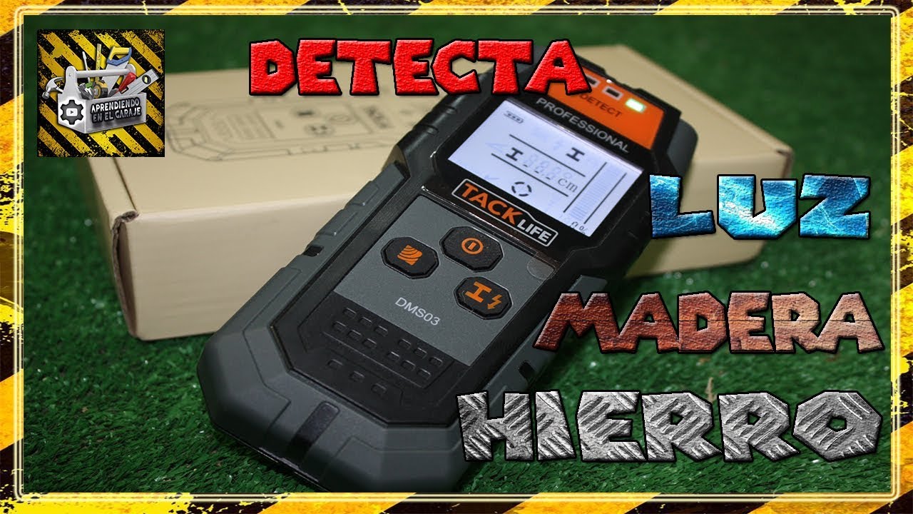 detector de metales tack life 😊