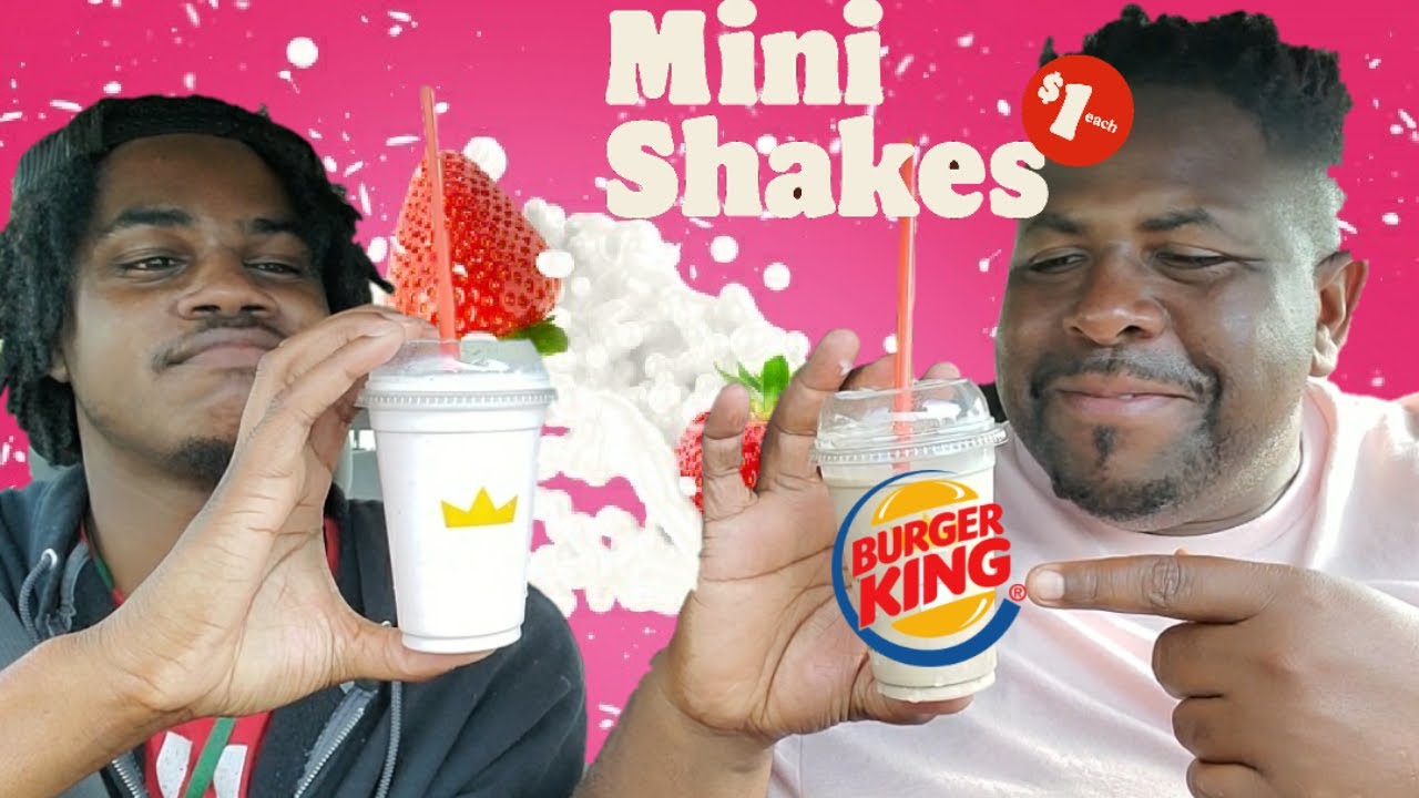 Burger Kings $1 Mini Shake Review