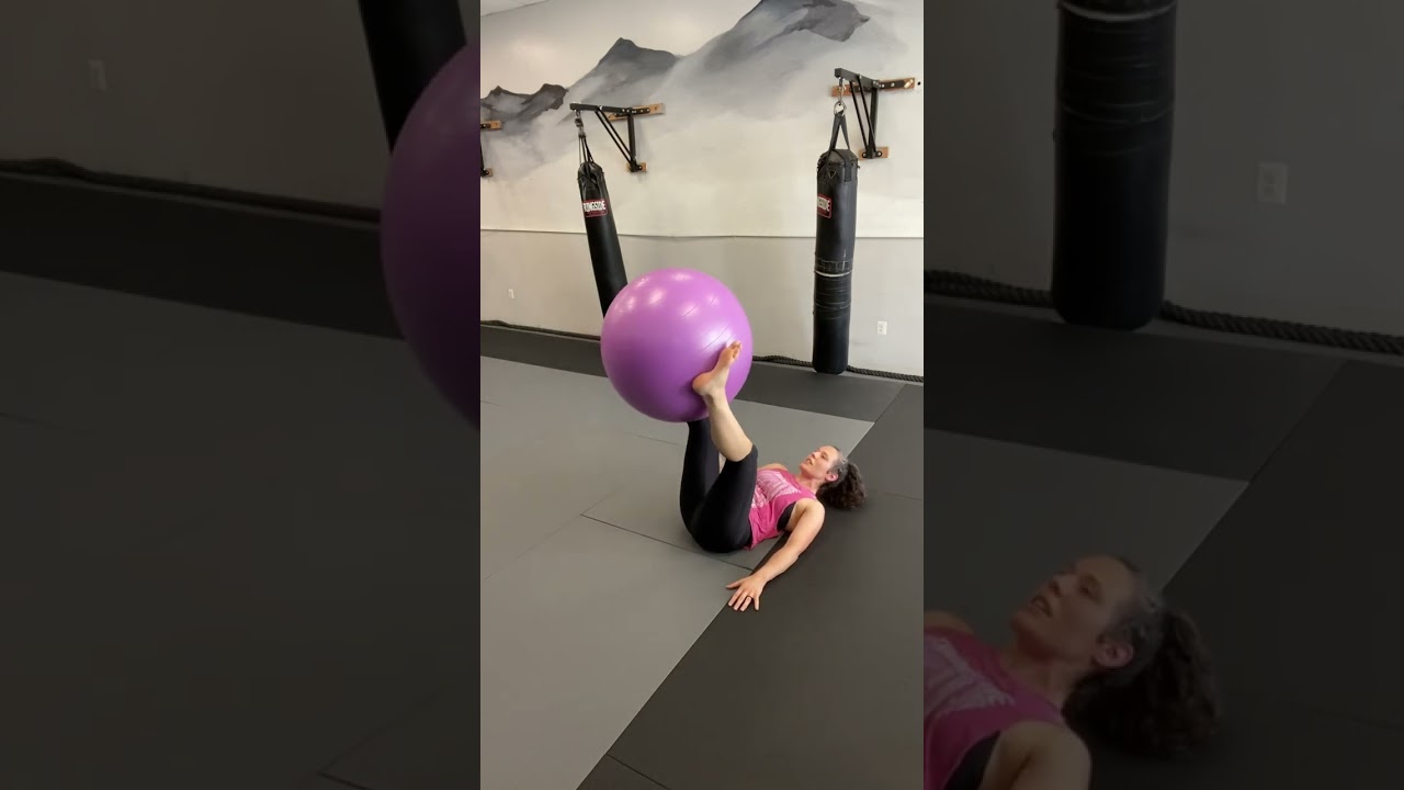 Jen Z Move of the Week - Leg Lifts with Stability Ball