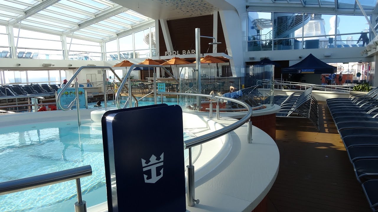Anthem of the Seas: Pool Deck Tour