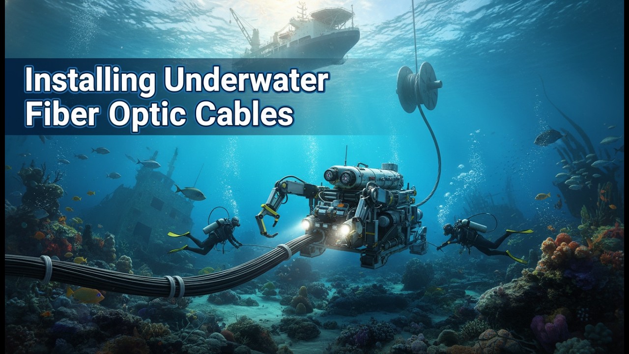 How It’s Made: Installing Underwater Fiber Optic Cables