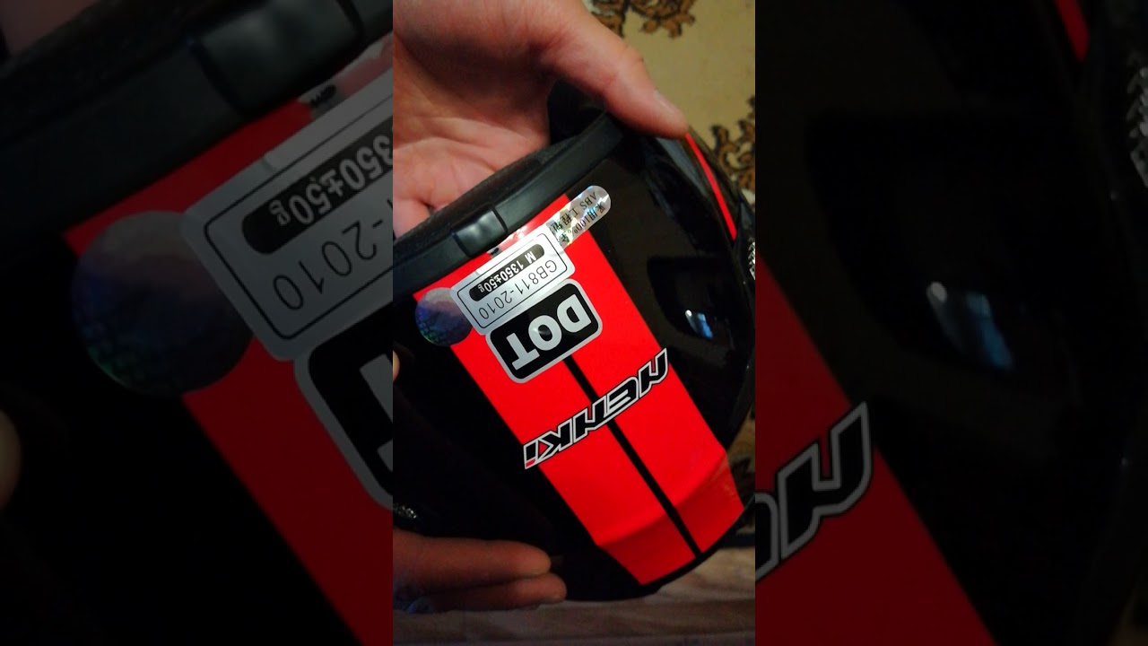 Распаковка мото шлема Nenki 310 с AliExpress