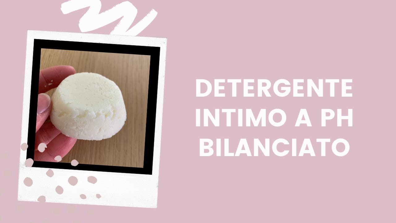 Detergente intimo solido a pH bilanciato
