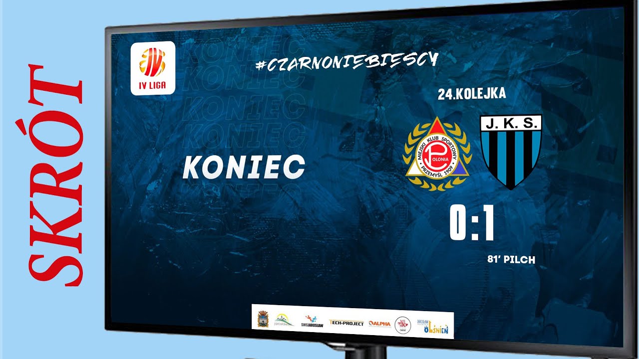 [2024-05-01] 🔷⚽📺 Skrót ⚽ MKS POLONIA Przemyśl 🆚 JKS Jarosław