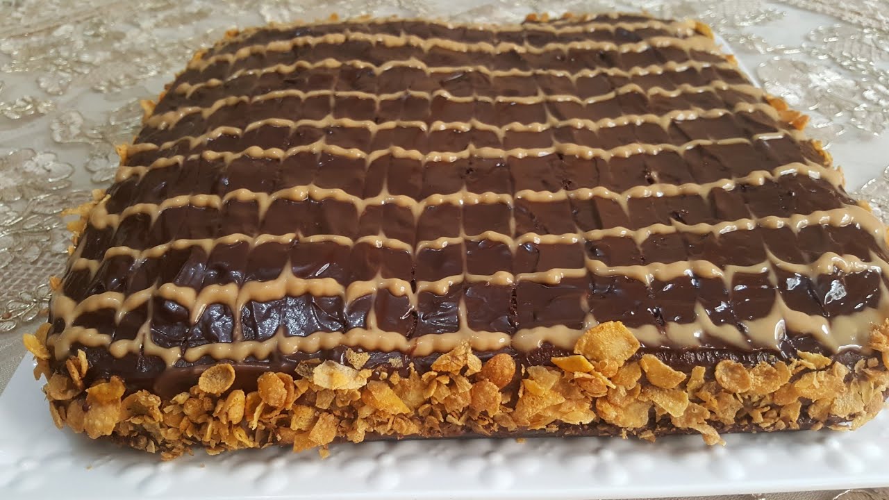 لعشاق#الشكلاطة#كيكة محشية#بكريمة لذيذة وااائعة تستحق التجربة😋😋👍👍
