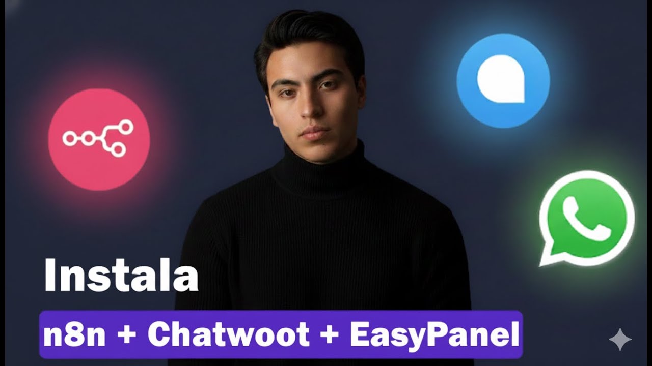 Instala n8n + Chatwoot + EasyPanel | Despliega Contabo VPS