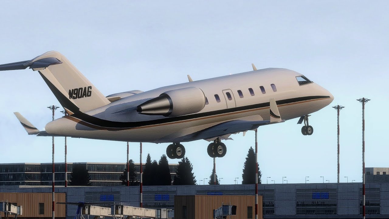 La capa invisible que hizo caer un avión - Challenger N90AG