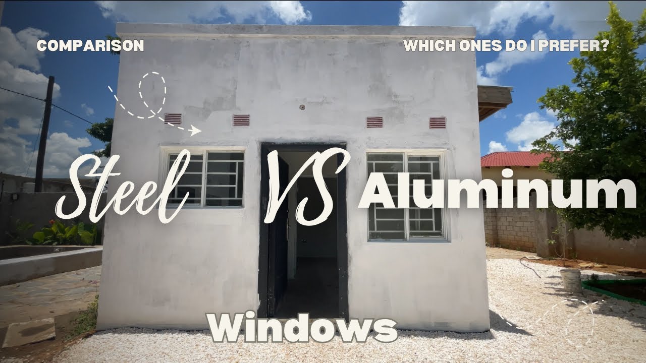 STEEL Windows vs ALUMINUM Windows | Which One Should You Get ? | VLOG