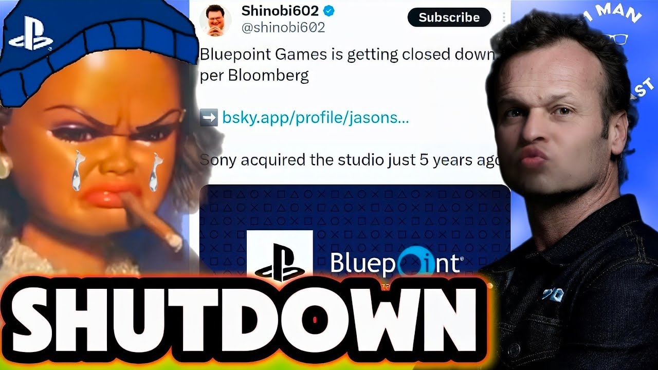 BREAKING NEWS: Bluepoint Games Has Been  SHUTDOWN by Playstation 