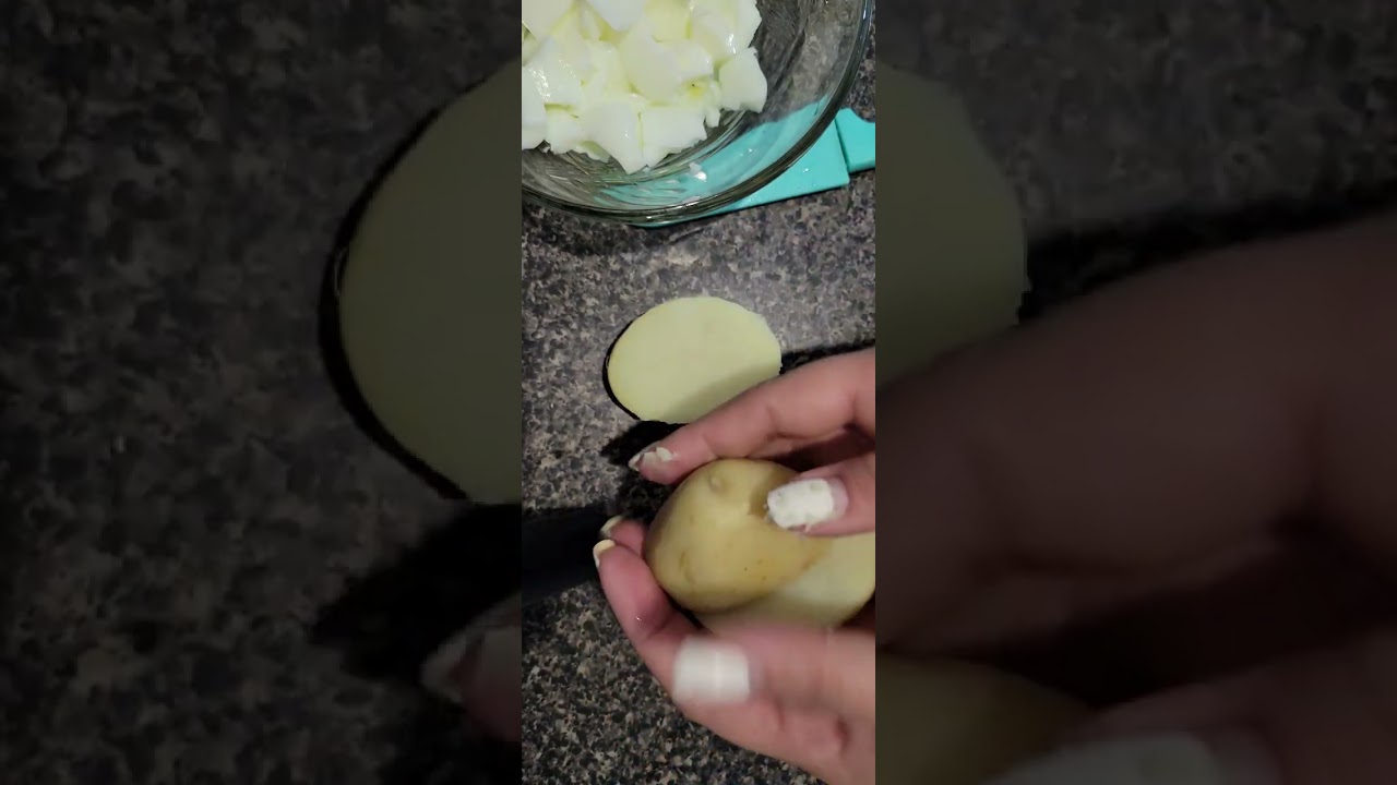 Ensalada de papa y huevo 🤌