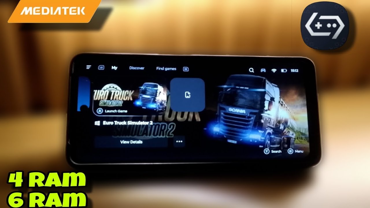 MELHOR CONFIGURAÇÃO PARA JOGAR EURO TRUCK SIMULADOR 2 NO GAMEHUB PARA MEDIATEK COM 4GB E 6GB DE RAM