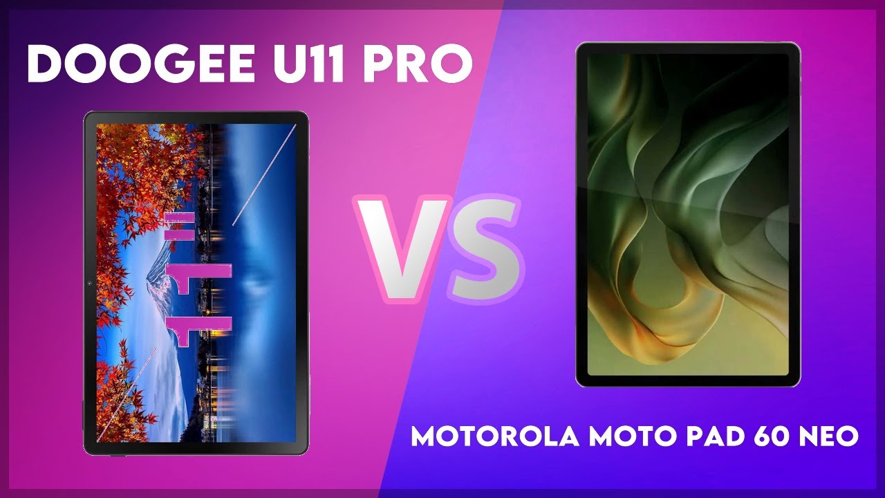Doogee U11 Pro vs Motorola Moto Pad 60 Neo Comparison