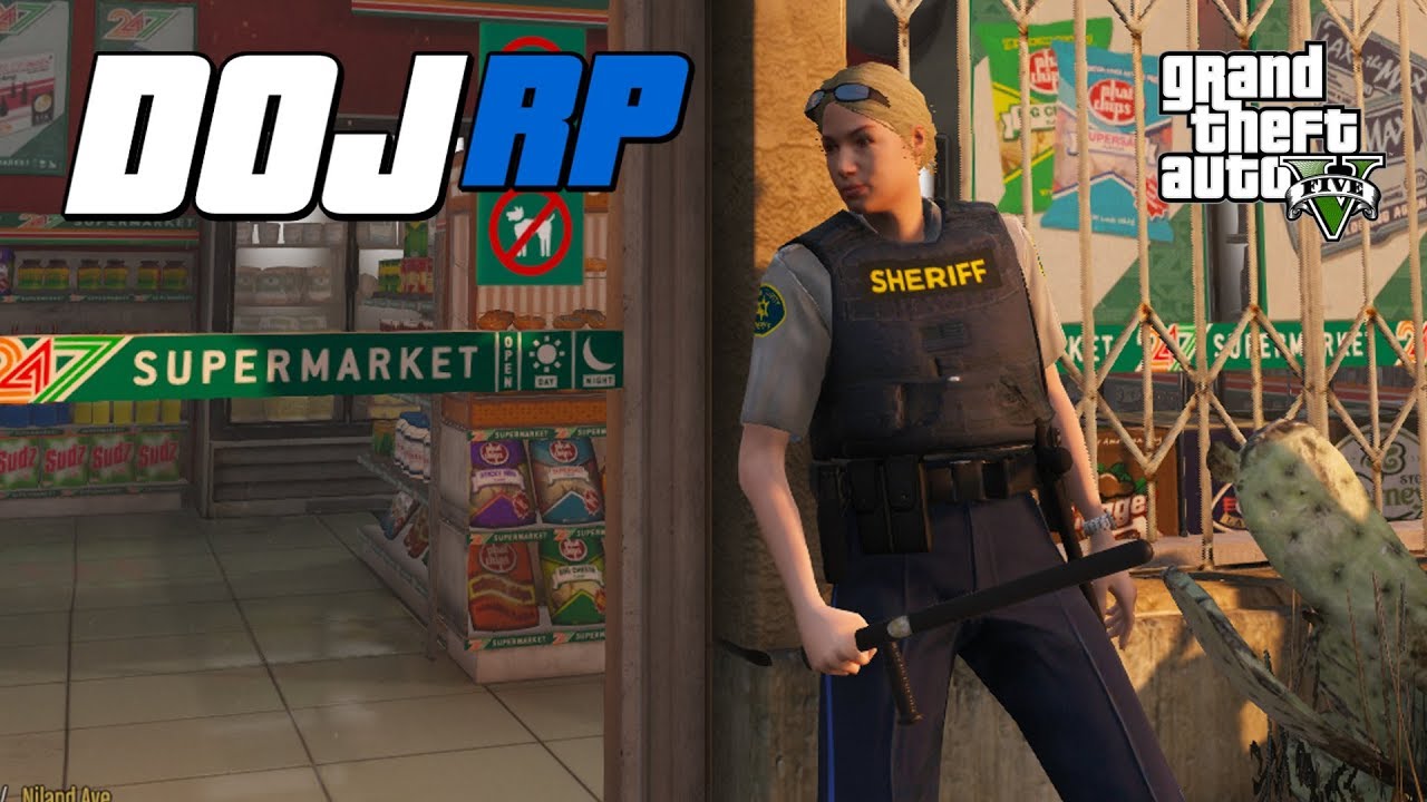 GTA V  DOJ - Episode 33 - Back with a Bang. (LEO)