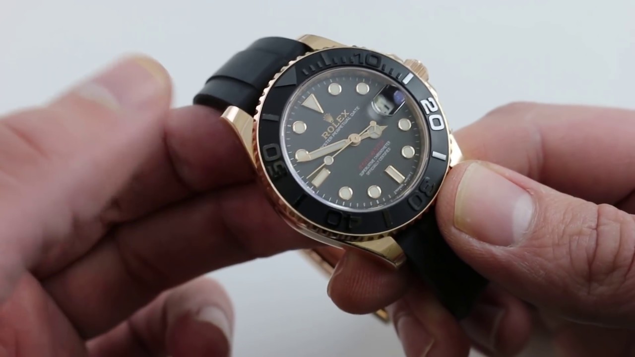 Обзор роскошных часов Rolex Yacht-Master 268655 из розового золота