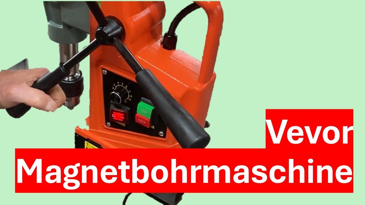 Vevor Magnetbohrmaschine- Test