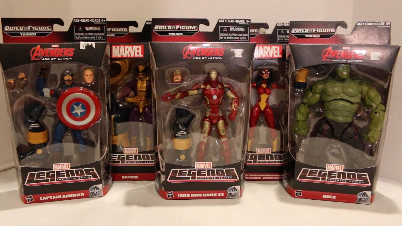 Marvel Legends Avengers: Age of Ultron Action Figures Review