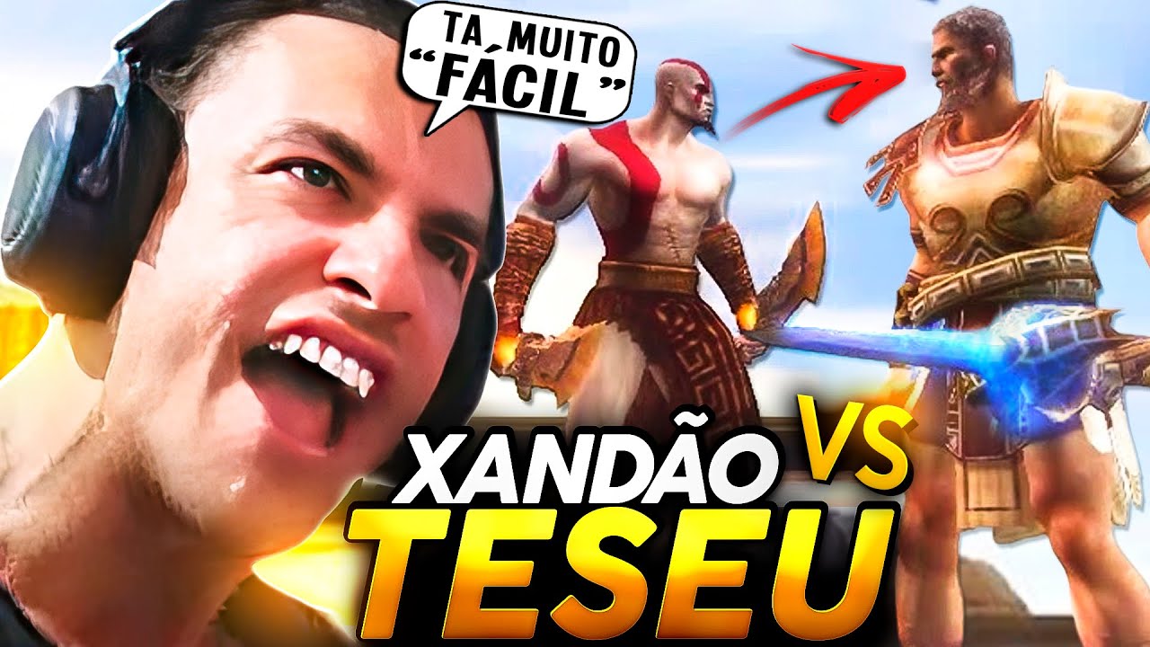 SUPER XAND&Atilde;O FOI HUMILHADO PELO TESEU NO GOD OF WAR 2