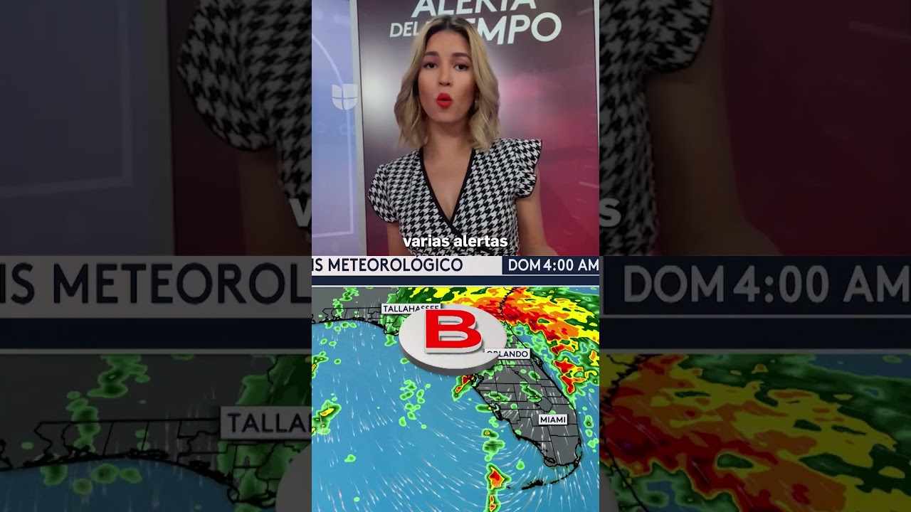 Potente tormenta estar&aacute; impactando a Florida Central este fin de semana