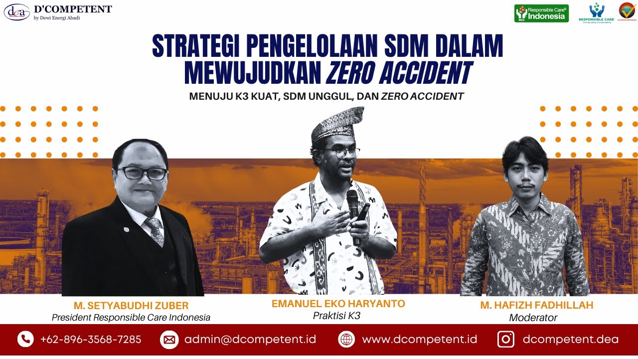 Webinar Strategi Pengelolaan SDM dalam Mewujudkan ZERO ACCIDENT