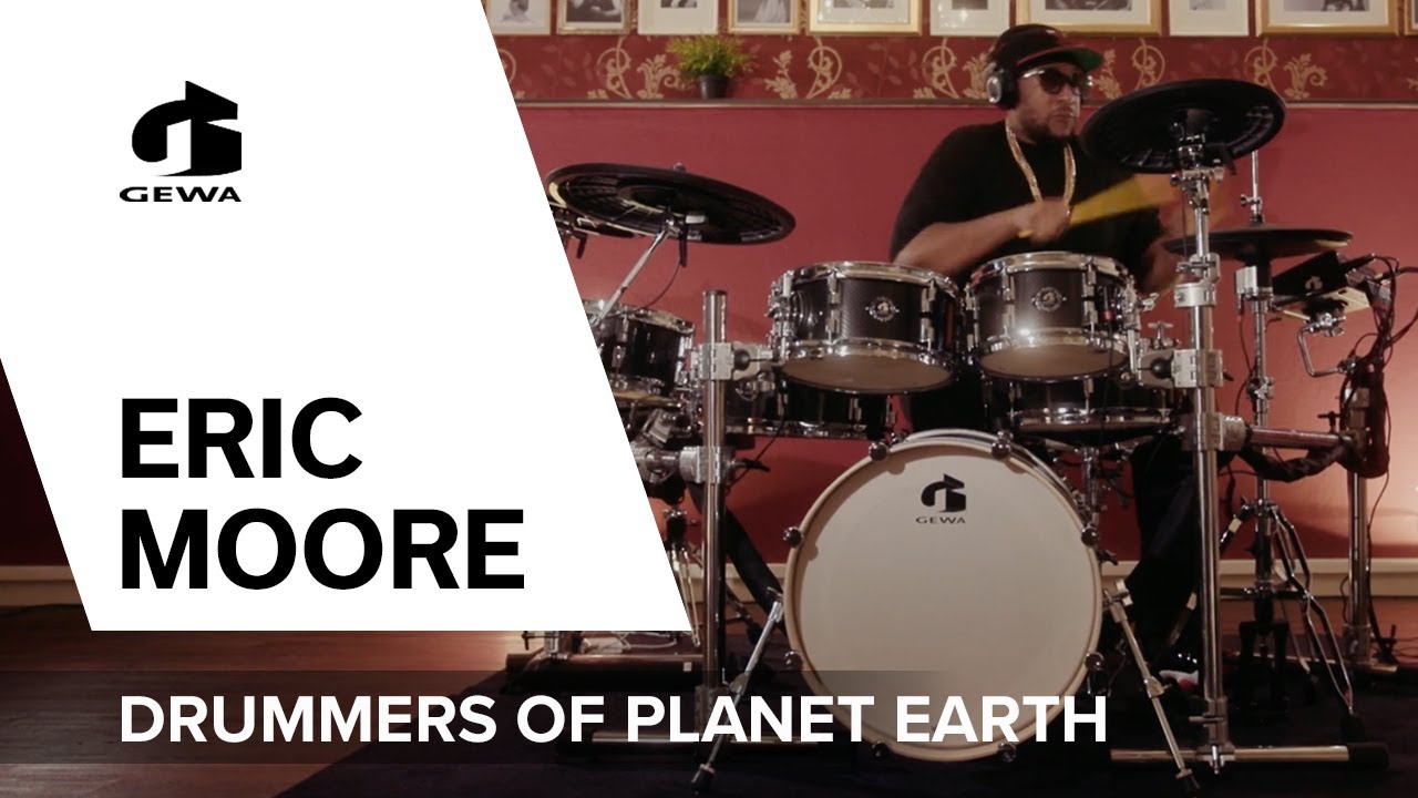 GEWA Drum Workstation G9 // Eric Moore: Drummers of Planet Earth #DOPE