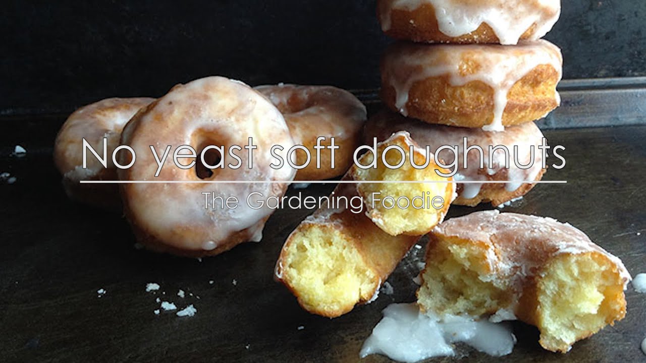 No Yeast Soft Donuts
