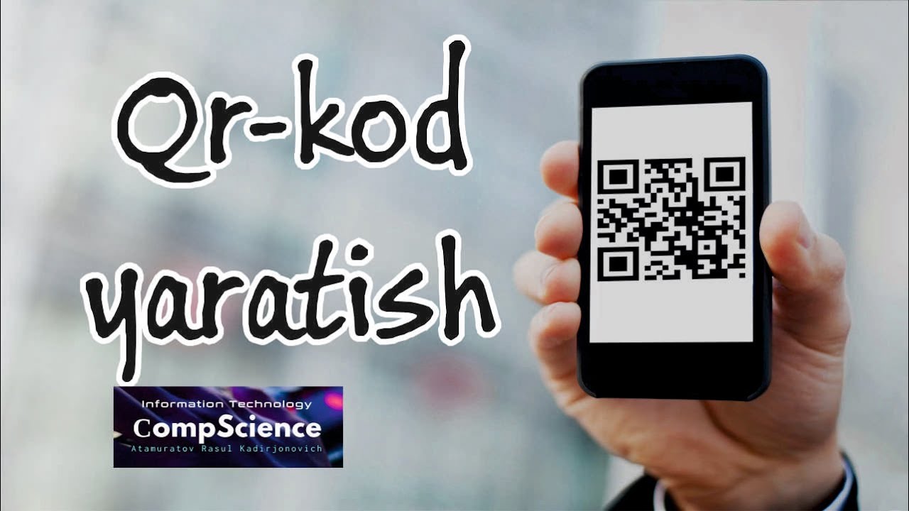 Qr kod yaratish