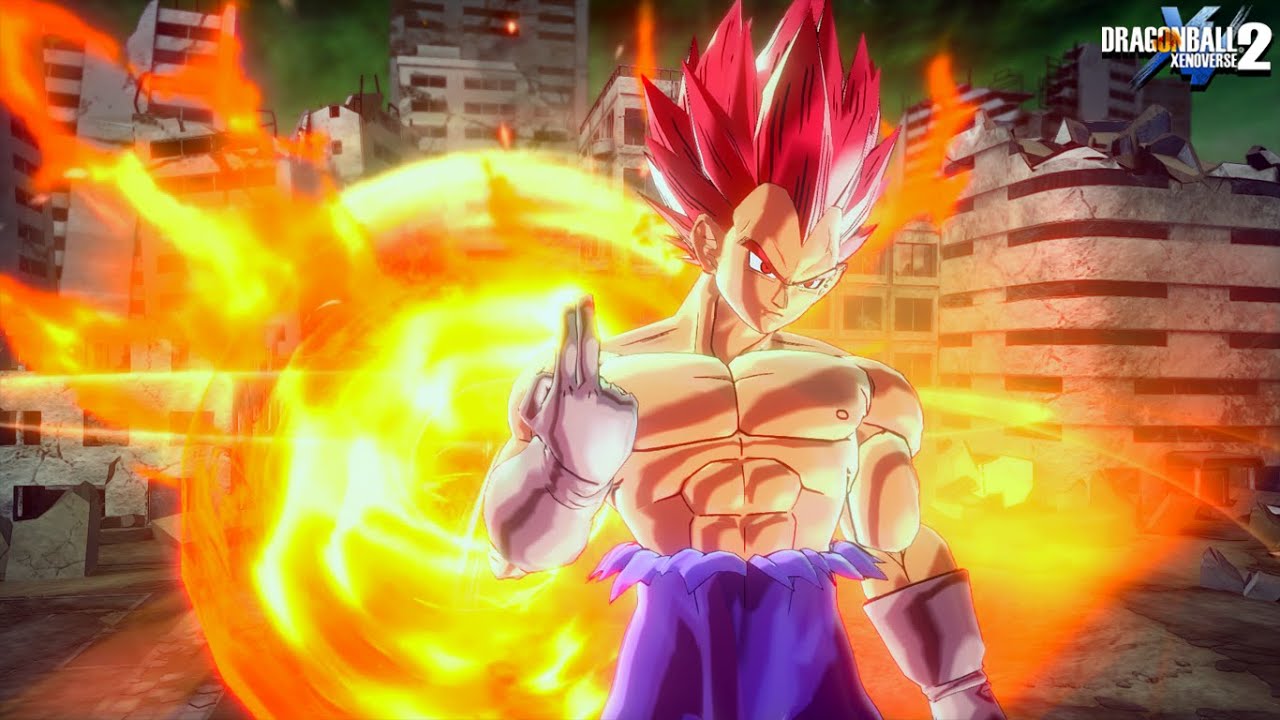 Vegeta's NEW God Evolution form in Dragon Ball Xenoverse 2 MOD