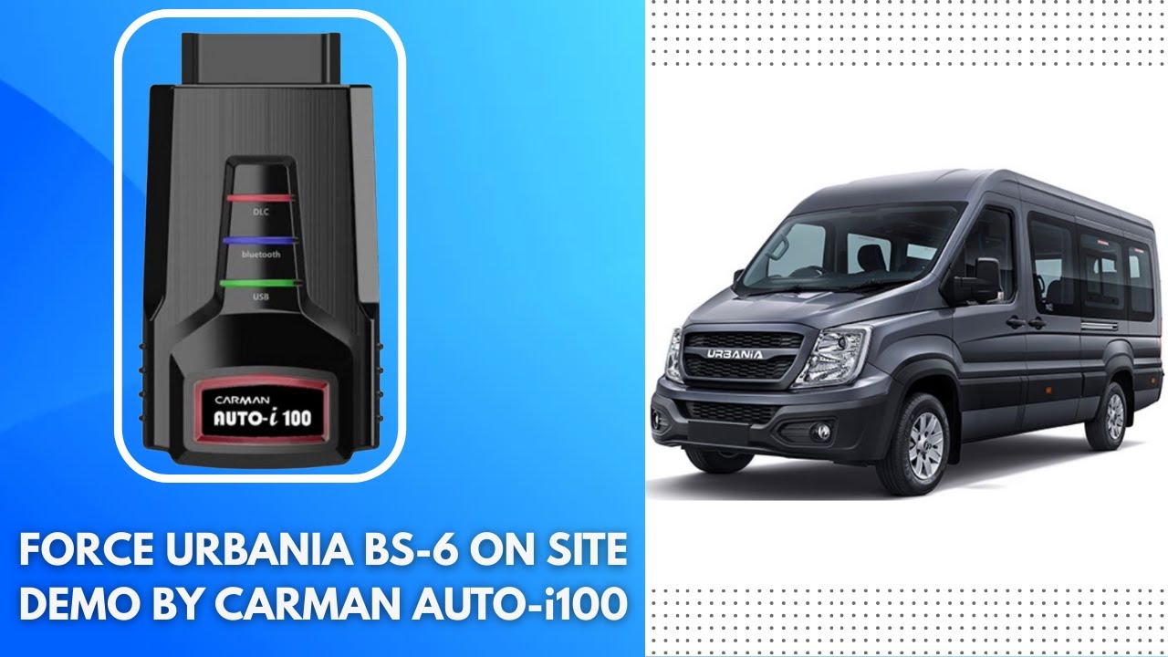 FORCE URBANIA BS-6 ON SITE DEMO BY CARMAN AUTO-i100