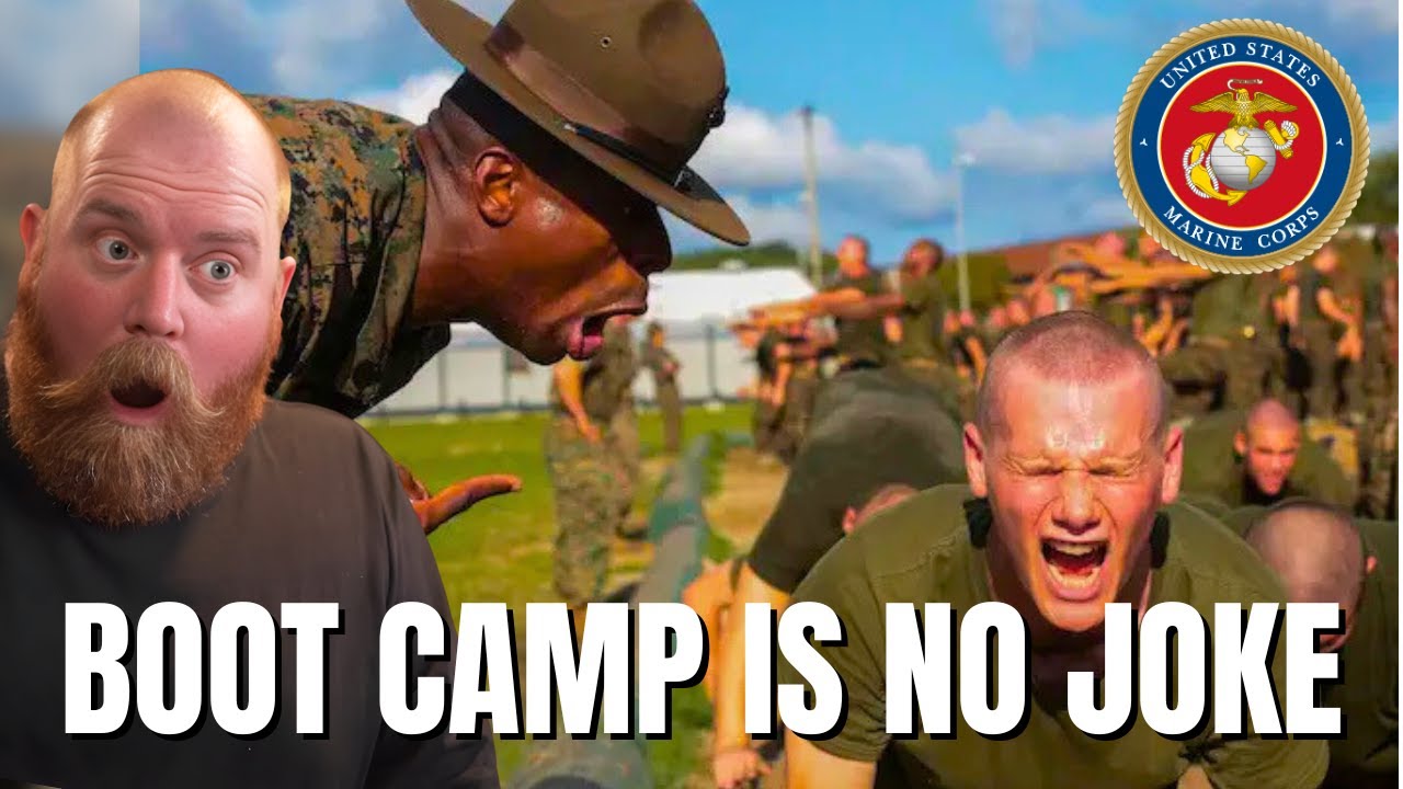 Aussie Reacts to MARINE BOOT CAMP: How Do They Survive This?!
