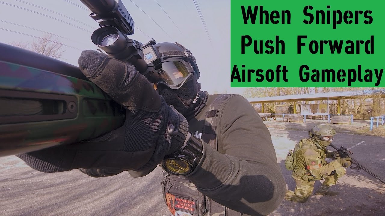 When Snipers Push Forward Airsoft Sniper Gameplay