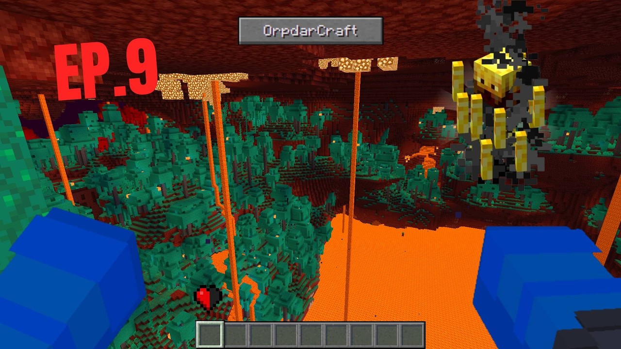 ESPLORIAMO IL NETHER! - EP.9 ORPDARCRAFT - MINECRAFT ITA #minecraft
