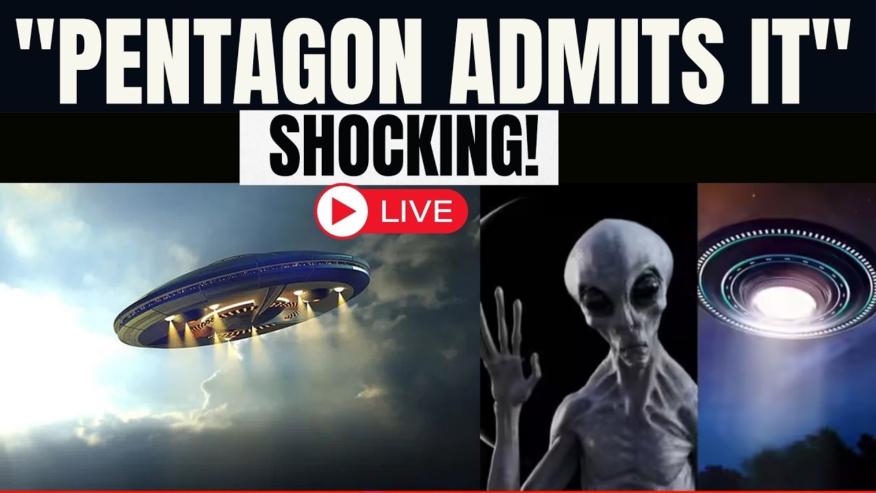 LIVE | Trump Administration Releases New Declassified UFO Files, Shocking Alien Evidence Testimony