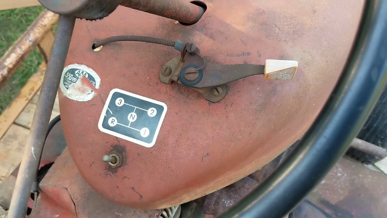1958 wheel horse rj58 barn find