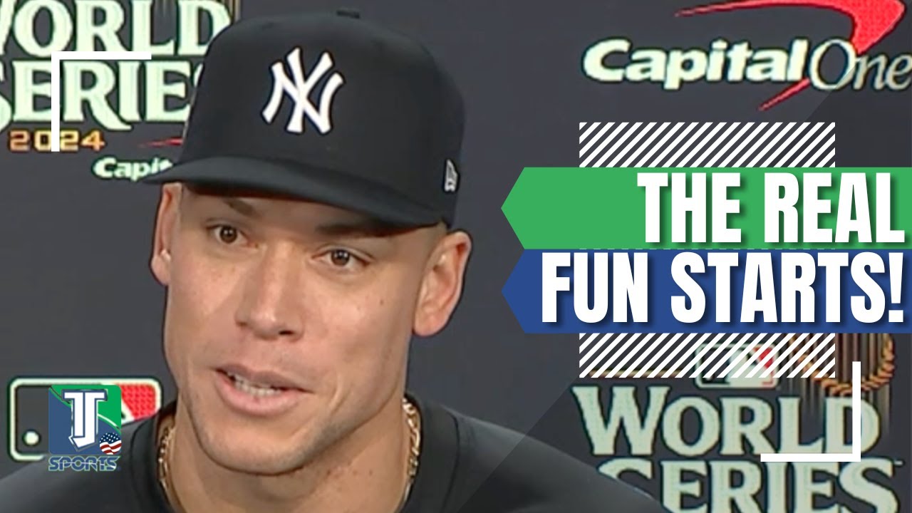 Yankees' Aaron Judge PRAISES Giancarlo Stanton ahead of WS: 'LOVE when OCTOBER COMES AROUND for HIM'