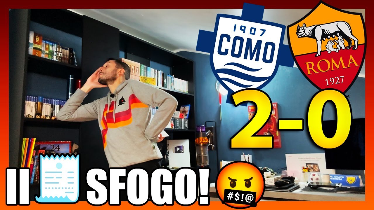 🧾🤬 DOVBYK SEI UNO SCALDABAGNOOO‼️ LE FEE SVEGLIAAA‼️ COMO-ROMA 2-0 [Il PAGELLONE SFOGO]