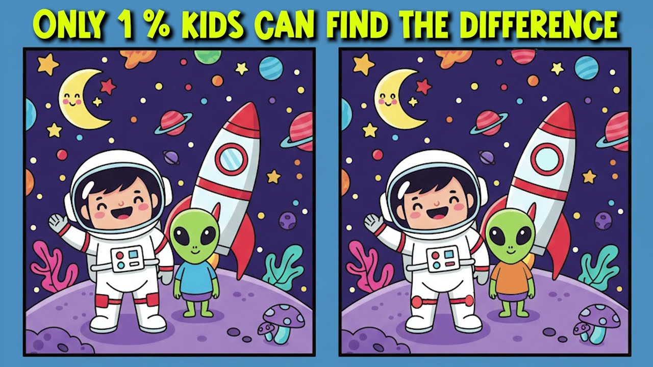 Spot the Difference Game | Find the Difference | Fun Learning Puzzle for Kids