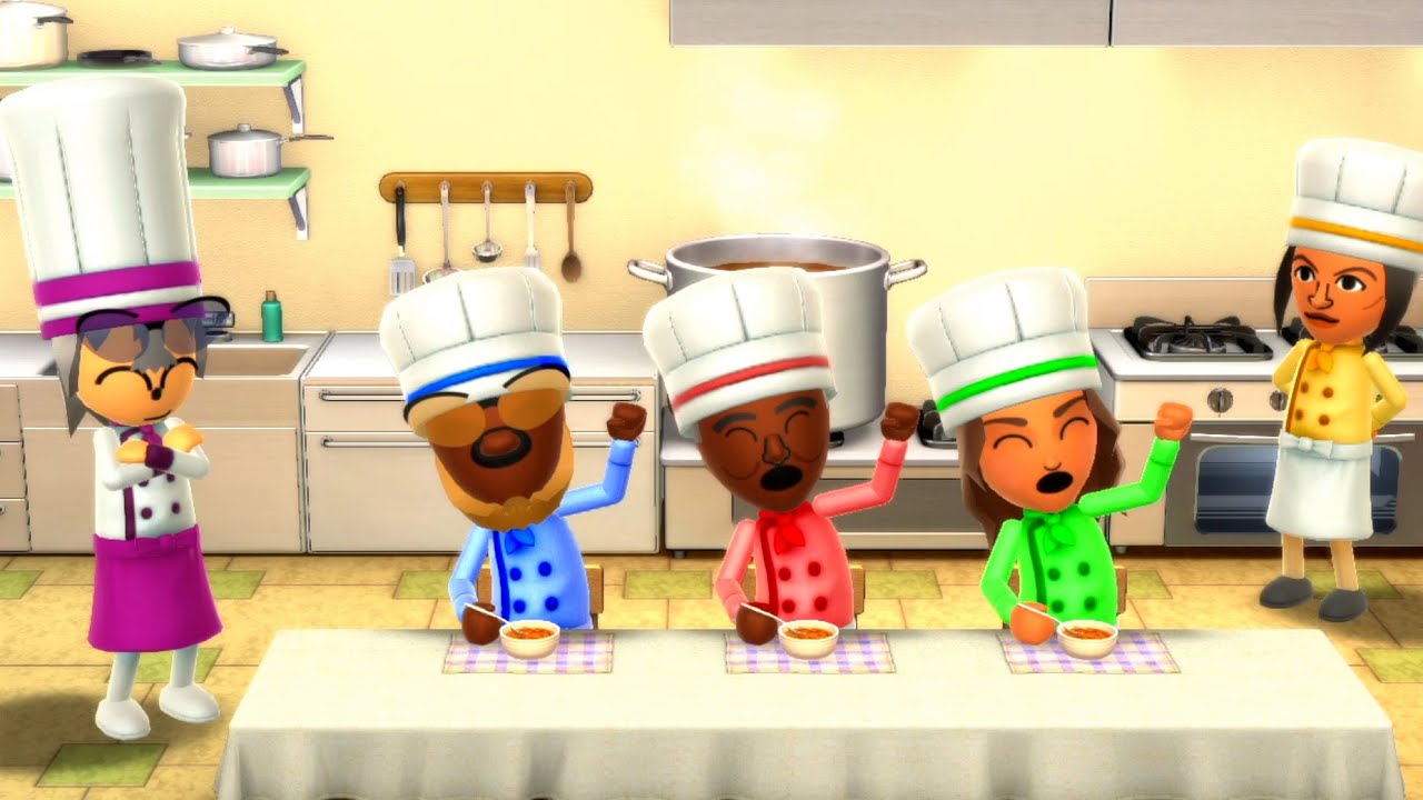 Wii Party U All Funny Minigames  - Bowser Vs Jeff Vs Na-rae Vs Yuehua (Master CPU)