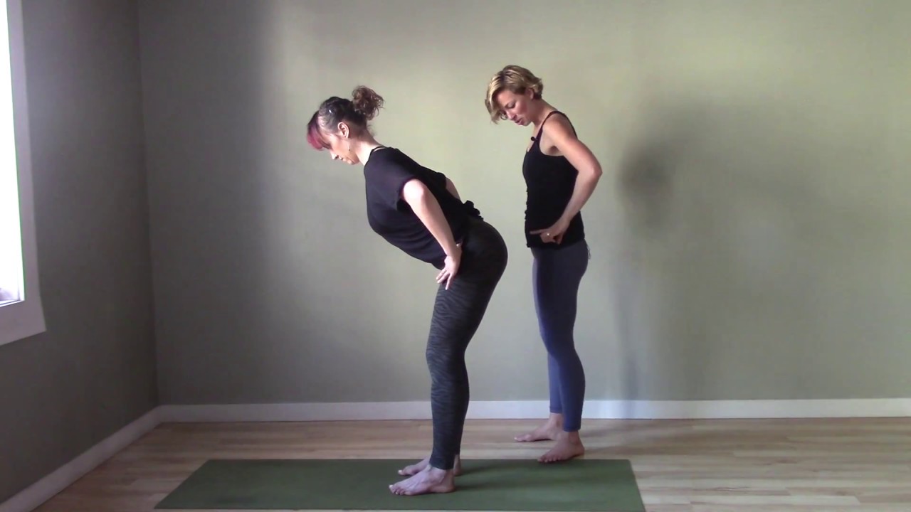 How to do Uttanasana ( Yoga Forward Bend)