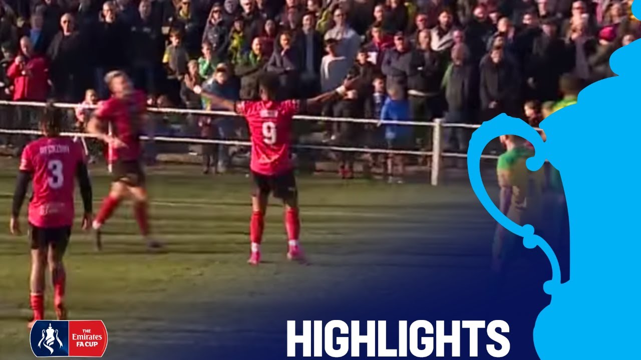 Hitchin Town 0-2 Solihull Moors | Round 1 | Emirates FA Cup 2018/19
