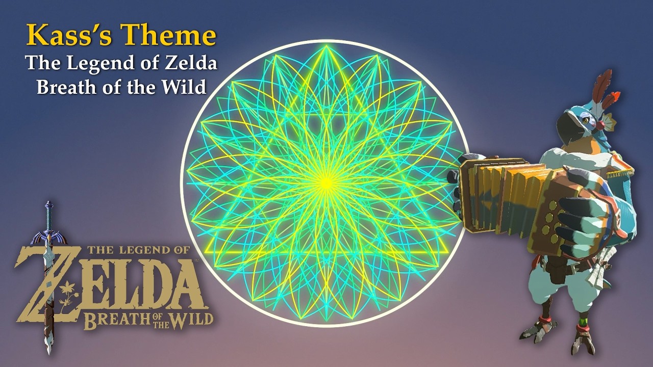 Kass's Theme (The Legend of Zelda: Breath of the Wild) | Perfectly Synced Physics Simulation