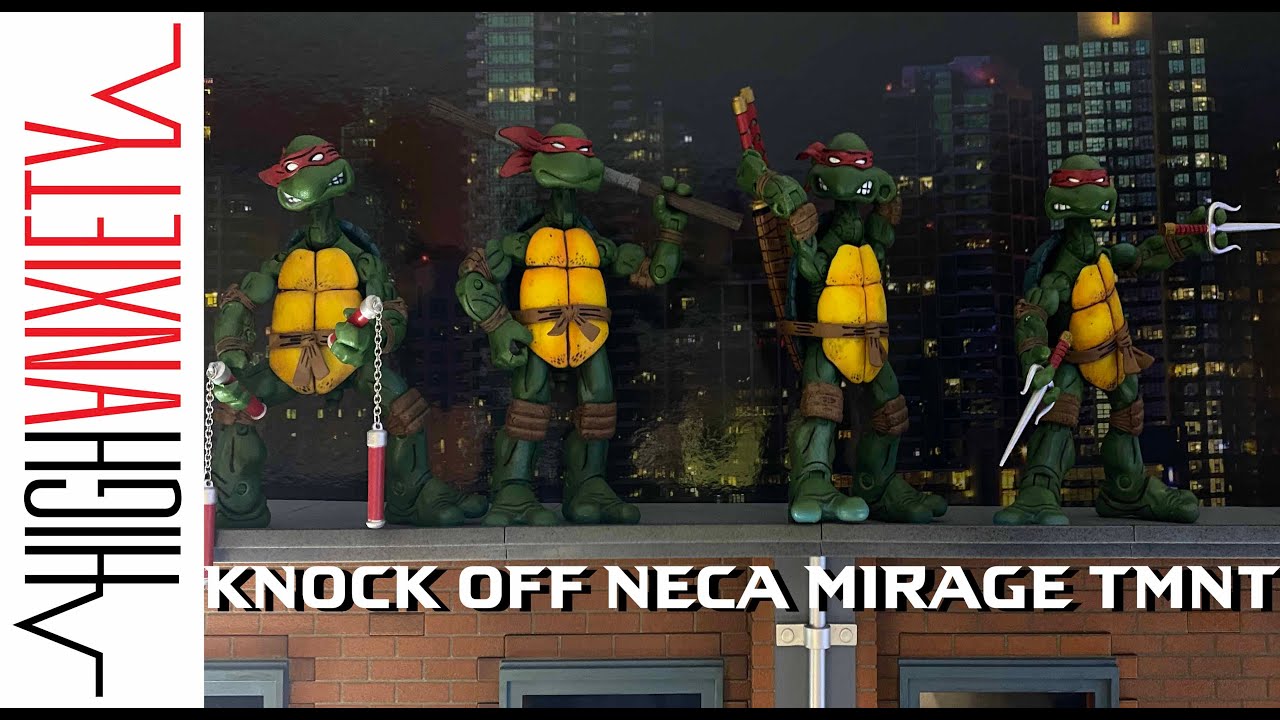 NECA Mirage TMNT Knock Offs